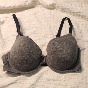 Auden Gray T-Shirt Bra Intimates & Sleepwear